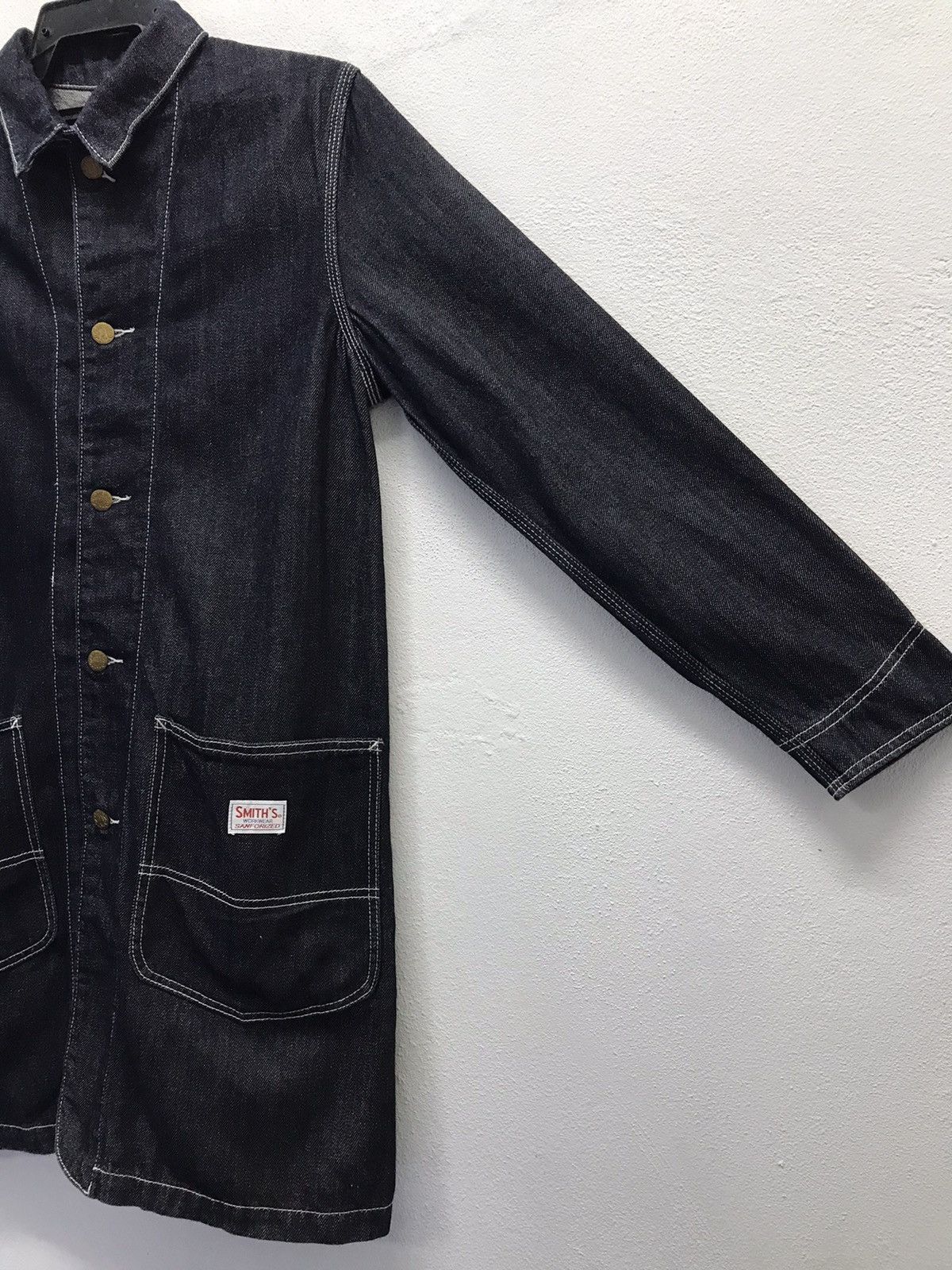 The Smiths Vintage Smith’s Workwear Sanforized Denim Jacket Size US M / EU 48-50 / 2 - 5 Thumbnail