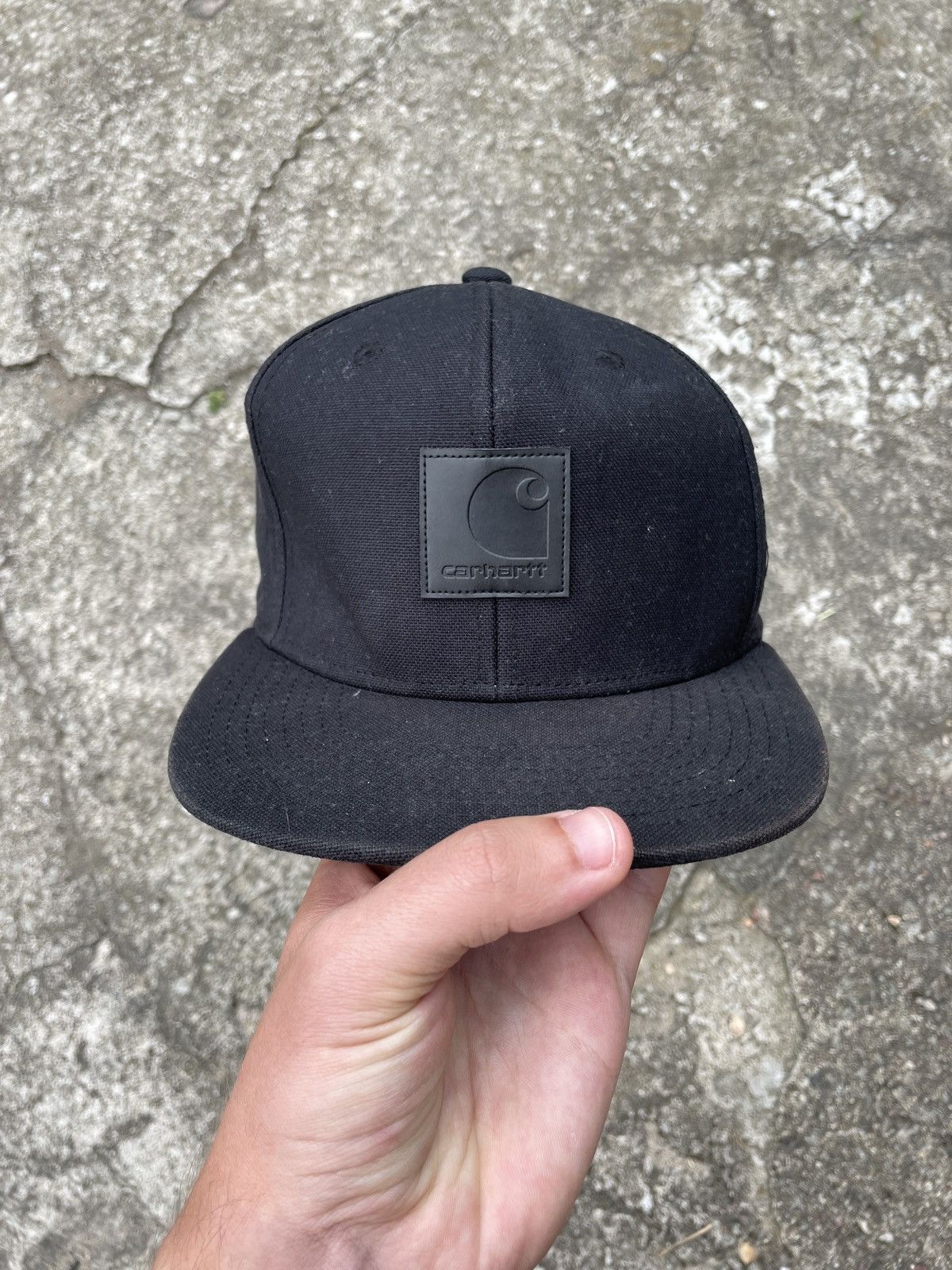 Carhartt × Vintage Carhartt All Black Full Cap Size ONE SIZE - 3 Thumbnail