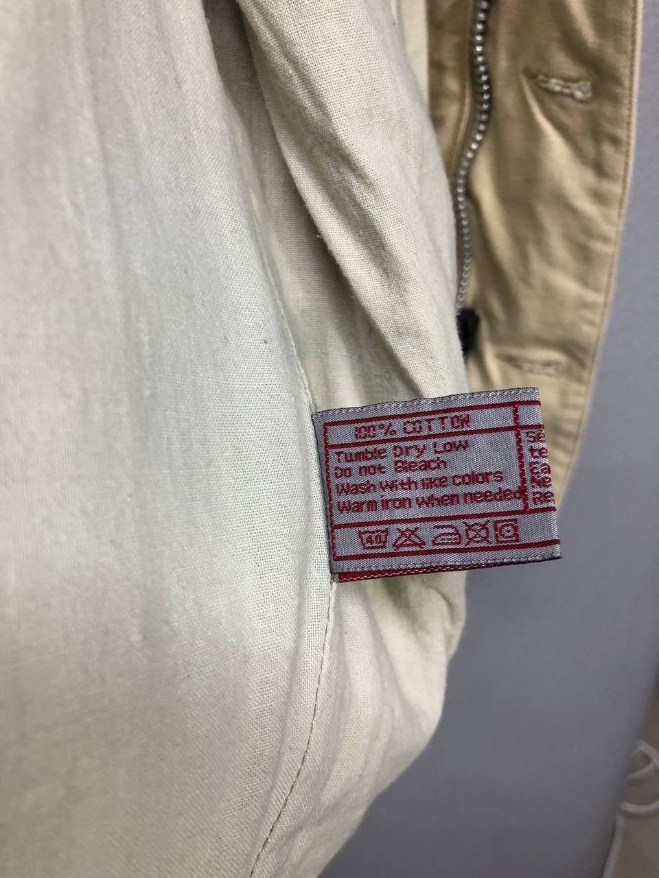 Schott Schott mens beige jacket Medium Size US M / EU 48-50 / 2 - 16 Thumbnail