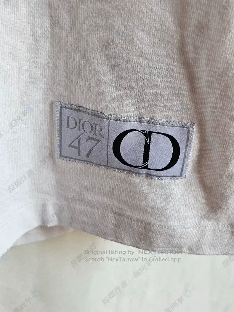 Dior Dior 47-letter printed short-sleeved T-shirt Size US M / EU 48-50 / 2 - 3 Thumbnail