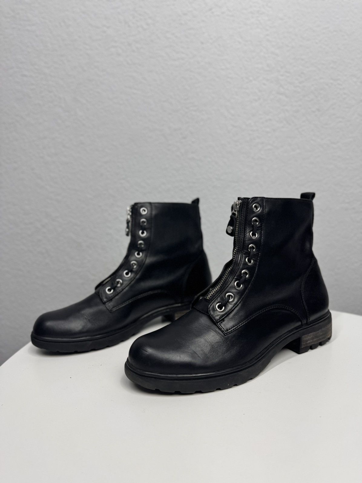 A.S.98 Vintage Leather Metal AS 98 Ifsixwasnine Boots Undercover Size US 8 / EU 41 - 7 Thumbnail