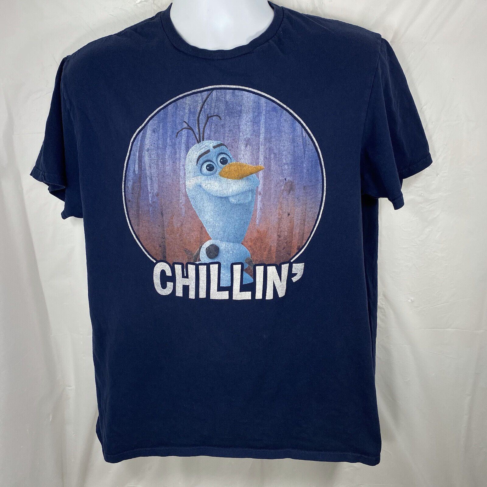 Disney Disney Frozen II Olaf The Snowman Chillin Graphic T Shirt Size US L / EU 52-54 / 3 - 1 Thumbnail