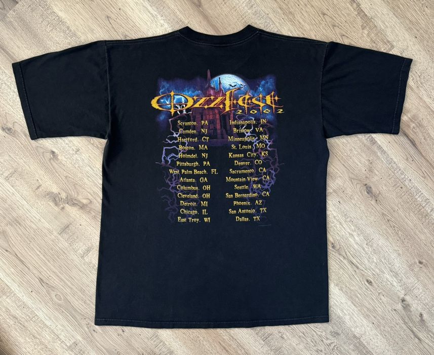 Vintage Vintage 2002 Ozzfest Band T-Shirt, Ozzy Osbourne | Grailed