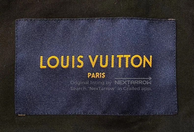 Louis Vuitton Black Louis Vuitton Embossed Leather Jacket. Size US M / EU 48-50 / 2 - 5 Thumbnail
