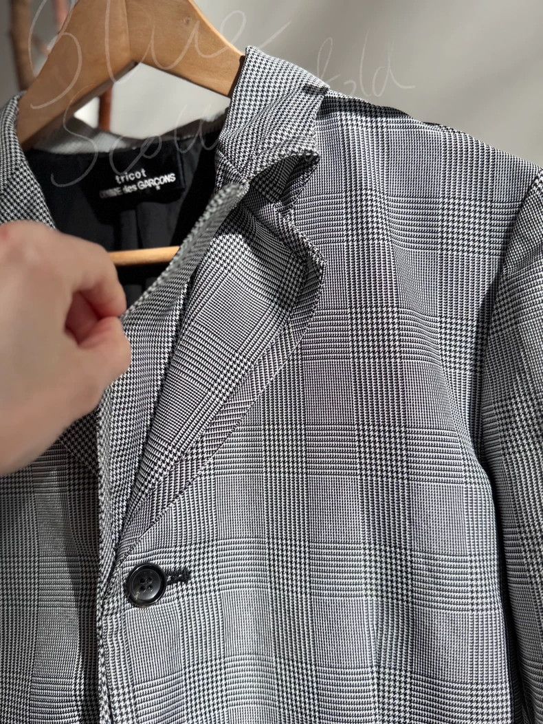 Comme des Garcons Comme Des Garcons SThousand Bird Grid Top Coat 2502-Nextarr Size S / US 4 / IT 40 - 3 Thumbnail