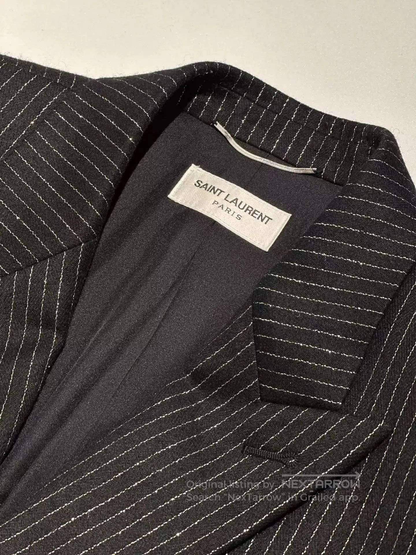 Saint Laurent Paris Saint Laurent men's wool and gold suit. Size US S / EU 44-46 / 1 - 2 Thumbnail