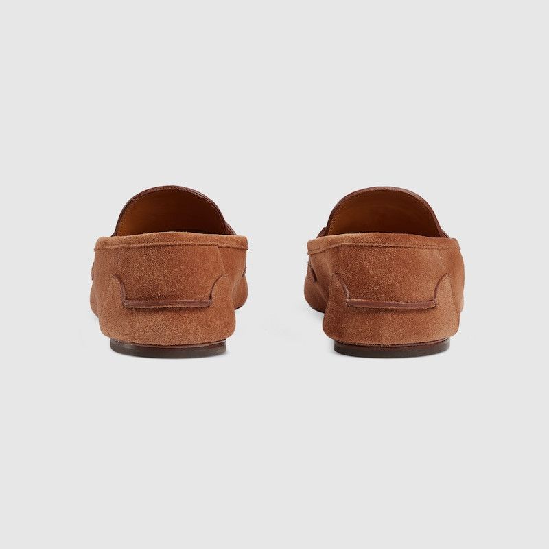 Gucci o1mt1gz0225 Interlocking G Loafers in Brown Size US 8 / EU 41 - 3 Thumbnail