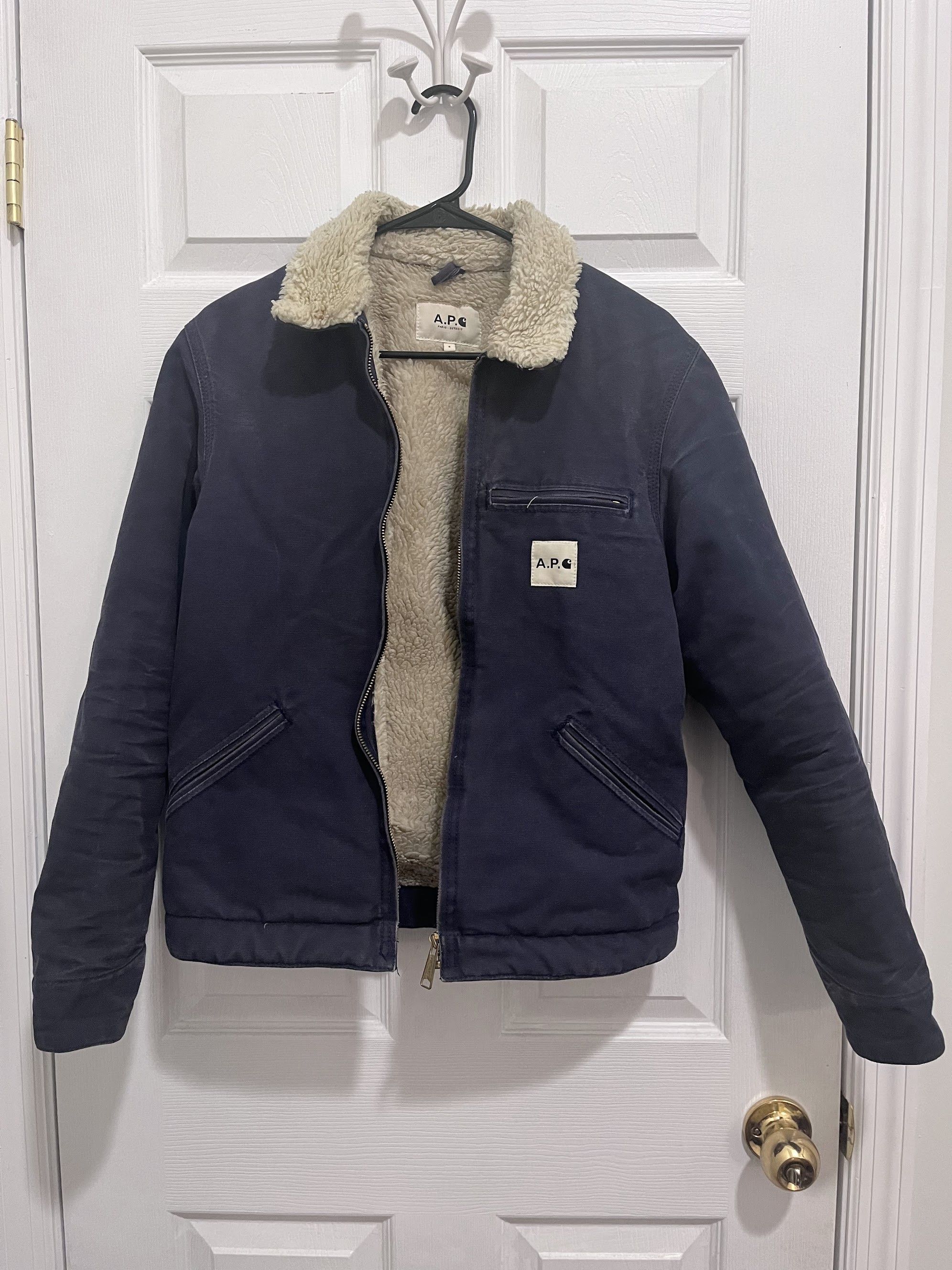 A.P.C. × Carhartt Wip APC x Carhartt WIP Detroit Revisited Jacket Size US S / EU 44-46 / 1 - 1 Thumbnail