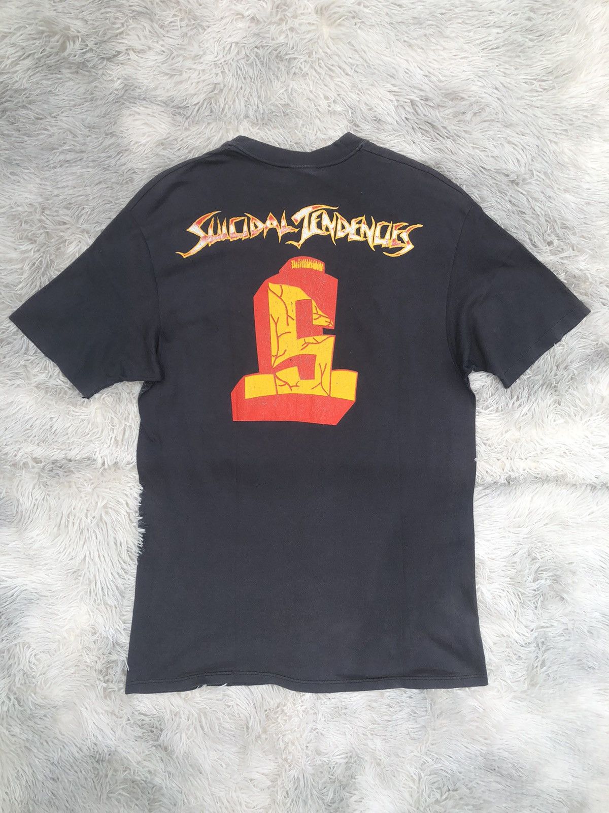Band Tees × Vintage vintage 1989 suicidal tendecies join the army shirt Size US XL / EU 56 / 4 - 2 Thumbnail