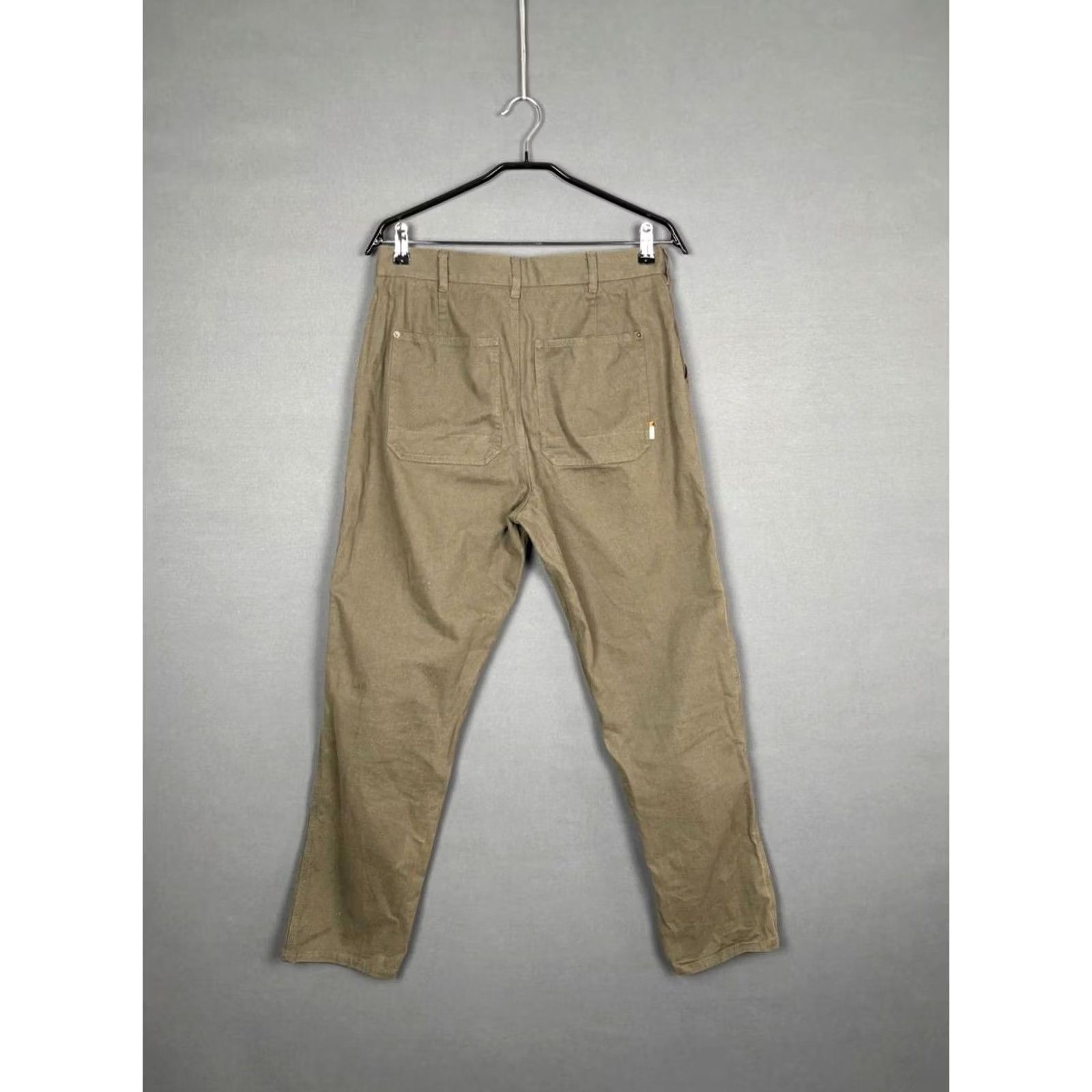 Finisterre Finisterre Chino Pants Mens Regular Flat Front Brown Cotton Size L Size US 33 - 2 Thumbnail