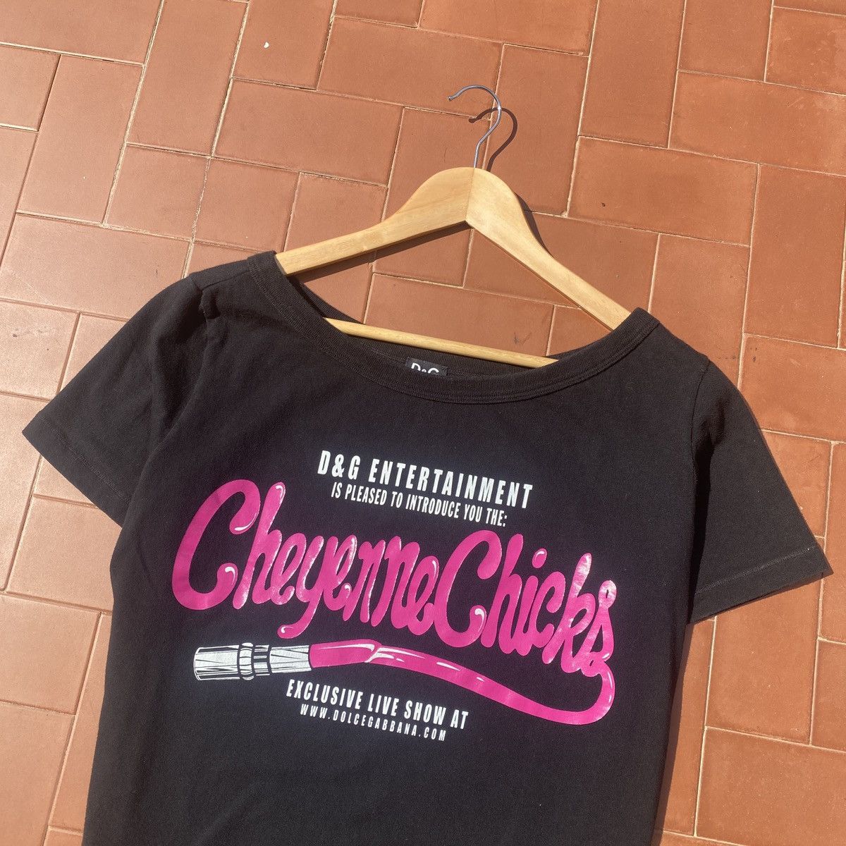 Dolce & Gabbana Y2K Dolce & Gabbana Cheyenne Chicks Crop Top t shirts size S Size S / US 4 / IT 40 - 2 Thumbnail