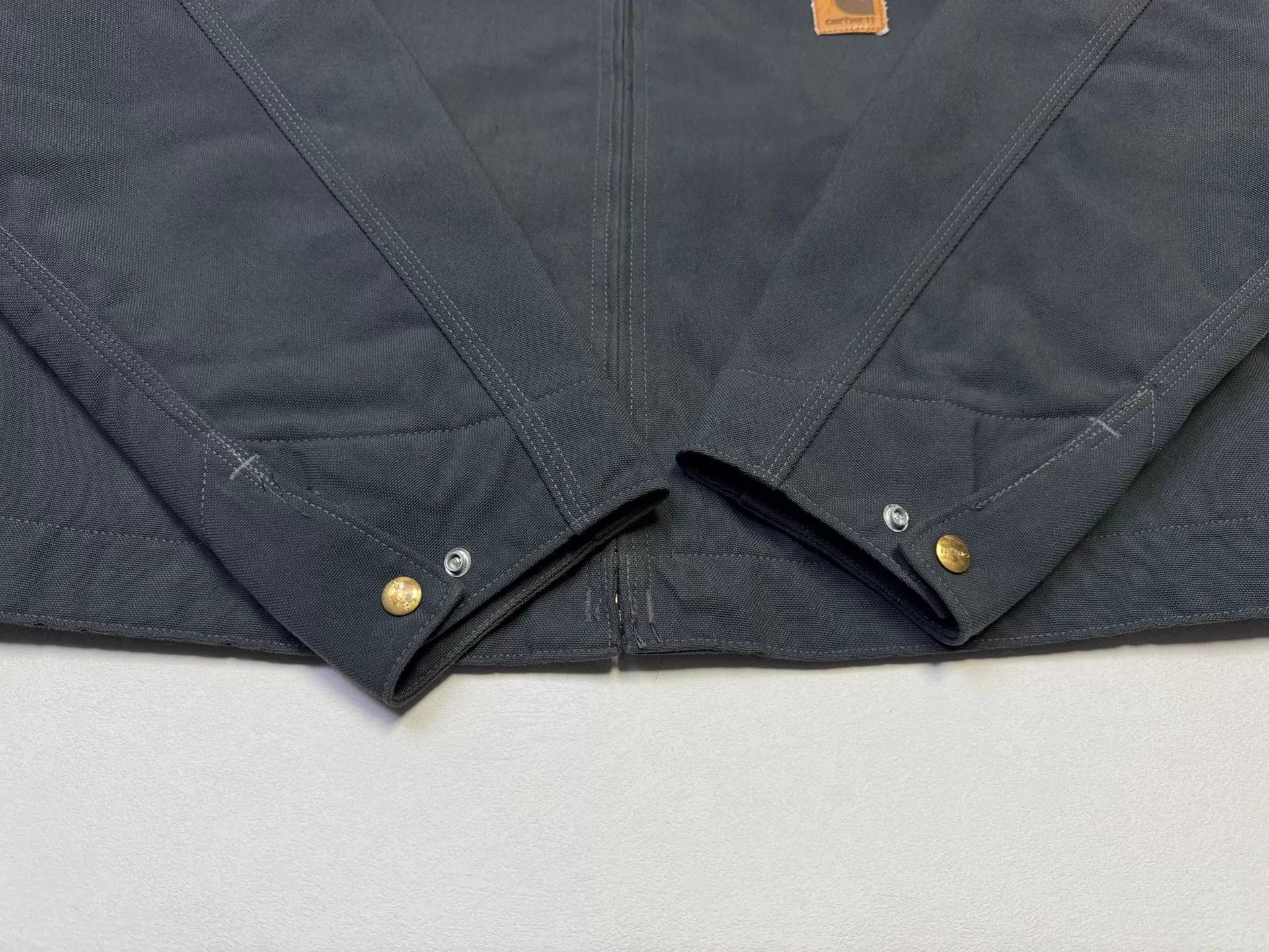 Carhartt Carhartt Detroit Jacket J128 Charcoal XL Vintage Size US XL / EU 56 / 4 - 3 Thumbnail