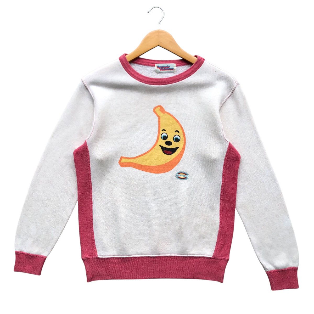 Hysteric Glamour Vintage HYSTERIC GLAMOUR banana crewneck Size US S / EU 44-46 / 1 - 1 Thumbnail