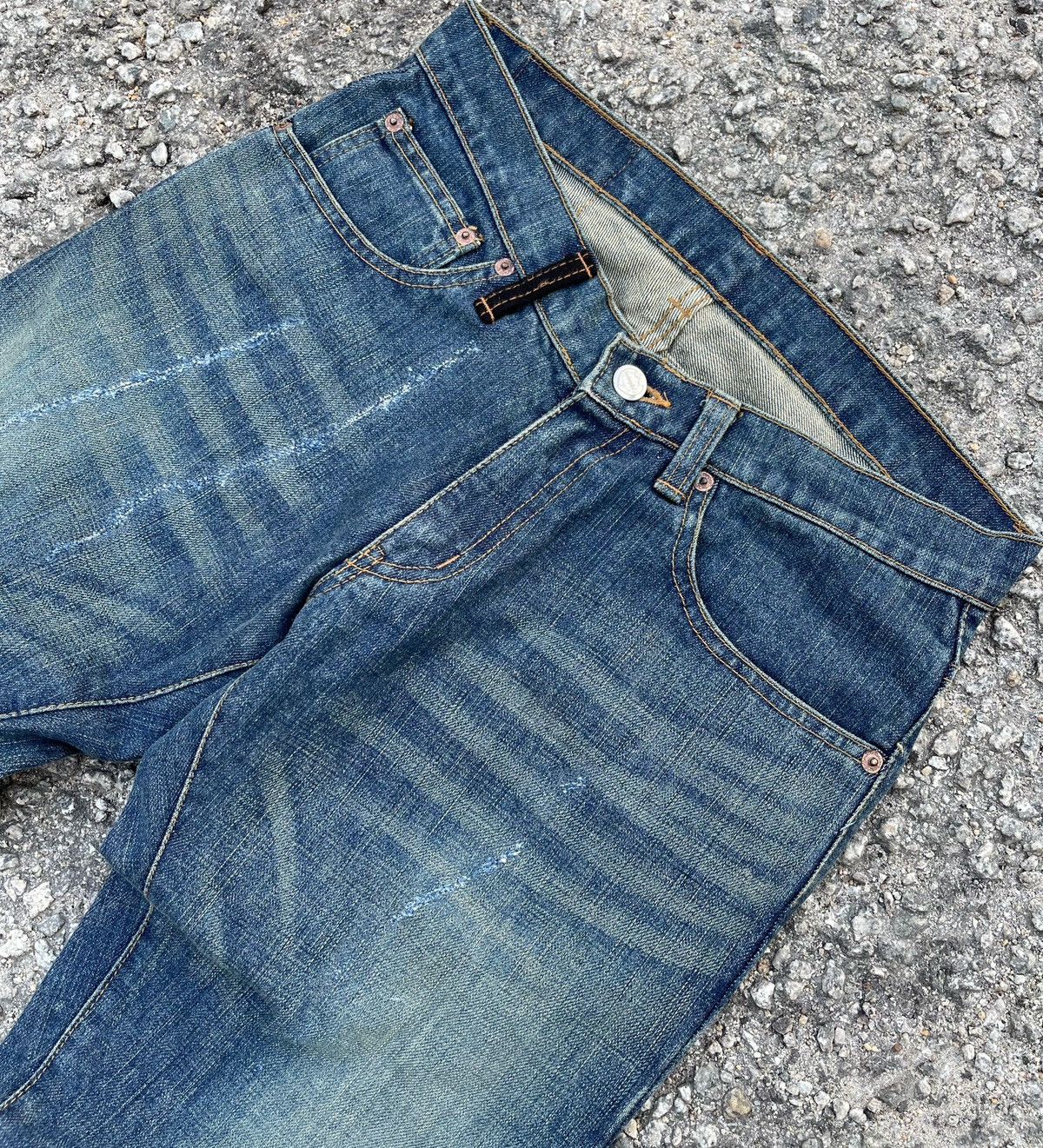 RUDE GALLERY 🔥 RUDE GALLERY JAPAN DENIM PANTS Size US 30 / EU 46 - 4 Thumbnail