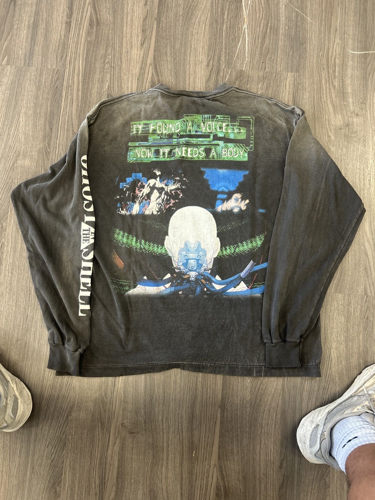 Saint Michael VINTAGE PRINT LONG SLEEVE T-SHIRT Size US L / EU 52-54 / 3 - 2 Thumbnail