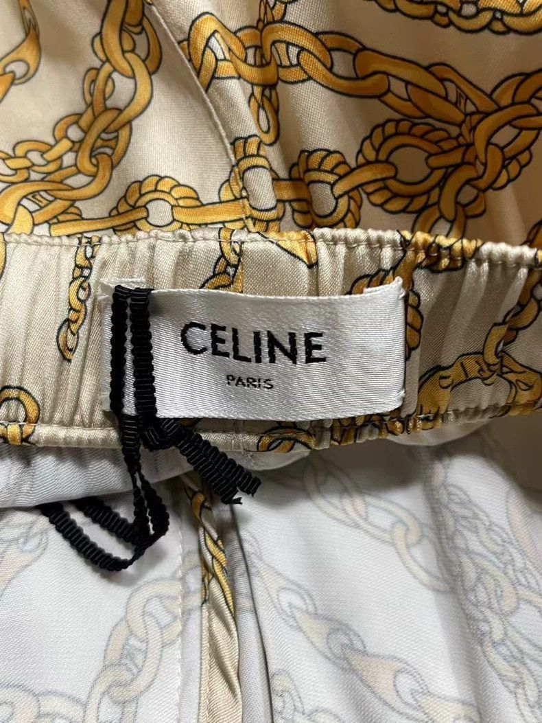 Celine Celine Silk Sports Pants Size US 38 / EU 54 - 5 Thumbnail