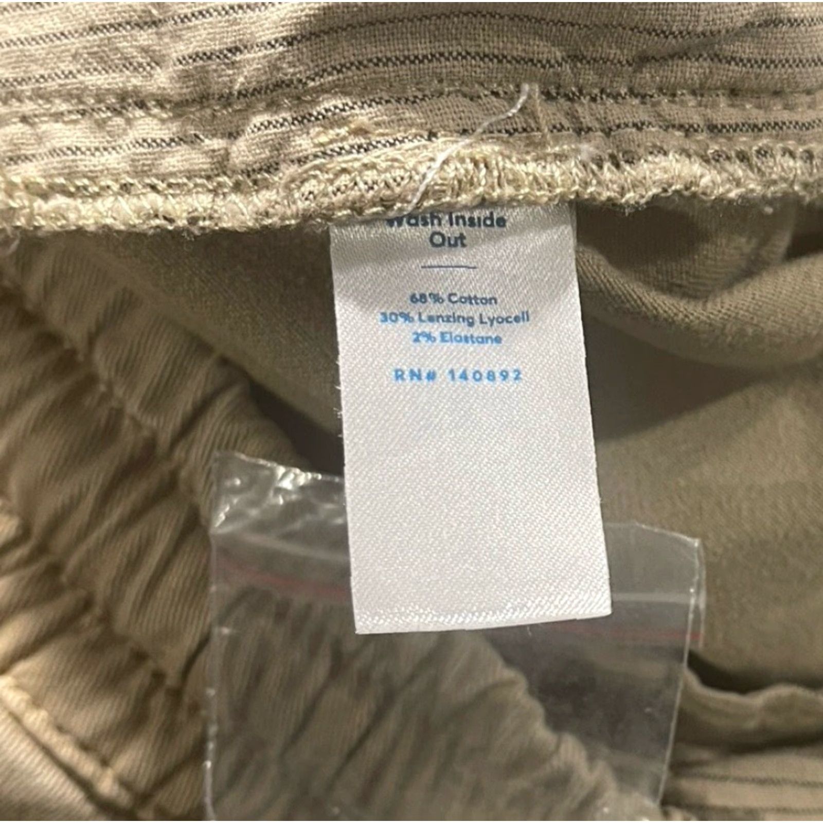 Marine Layer Marine Layer Pants Mens Medium Khaki Saturday Joggers Athletic Fit Drawstring Size US 31 - 6 Thumbnail