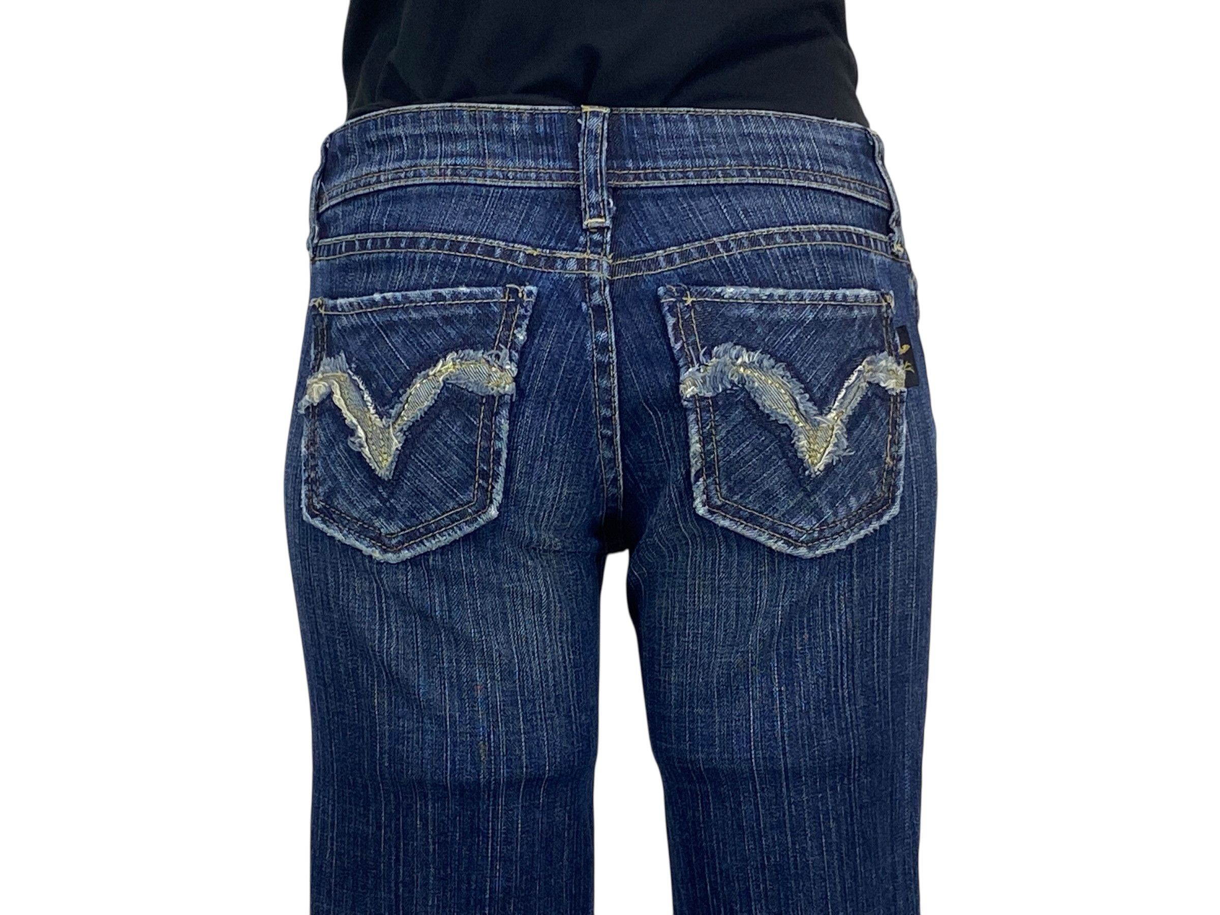Japanese Brand Nove Low Rise Women Jeans Size 26" / US 2 / IT 38 - 6 Thumbnail