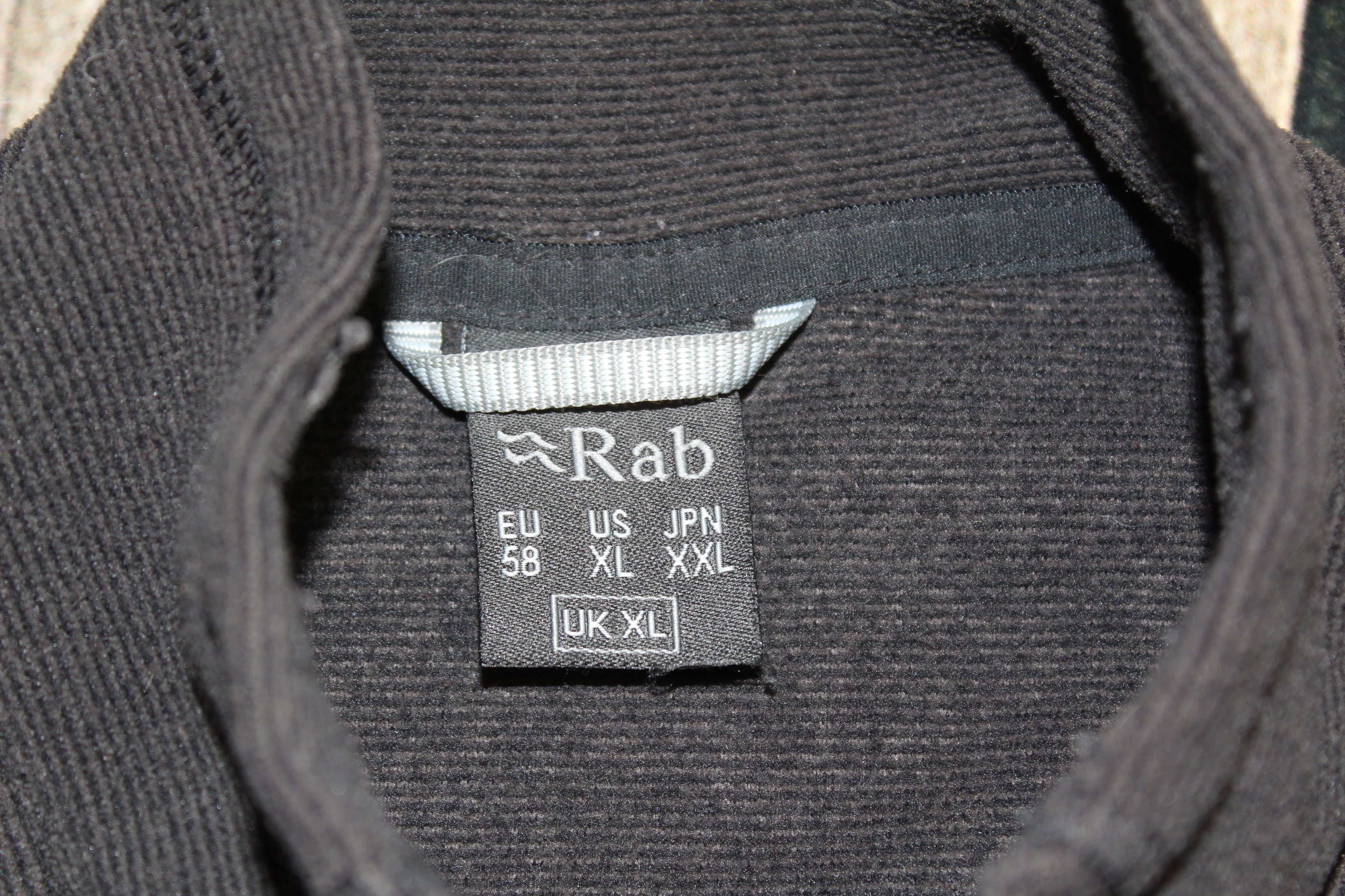 Rab RAB Orbit Pull On Activewear Fleeece Zip Neck Jumper Size US XL / EU 56 / 4 - 7 Thumbnail
