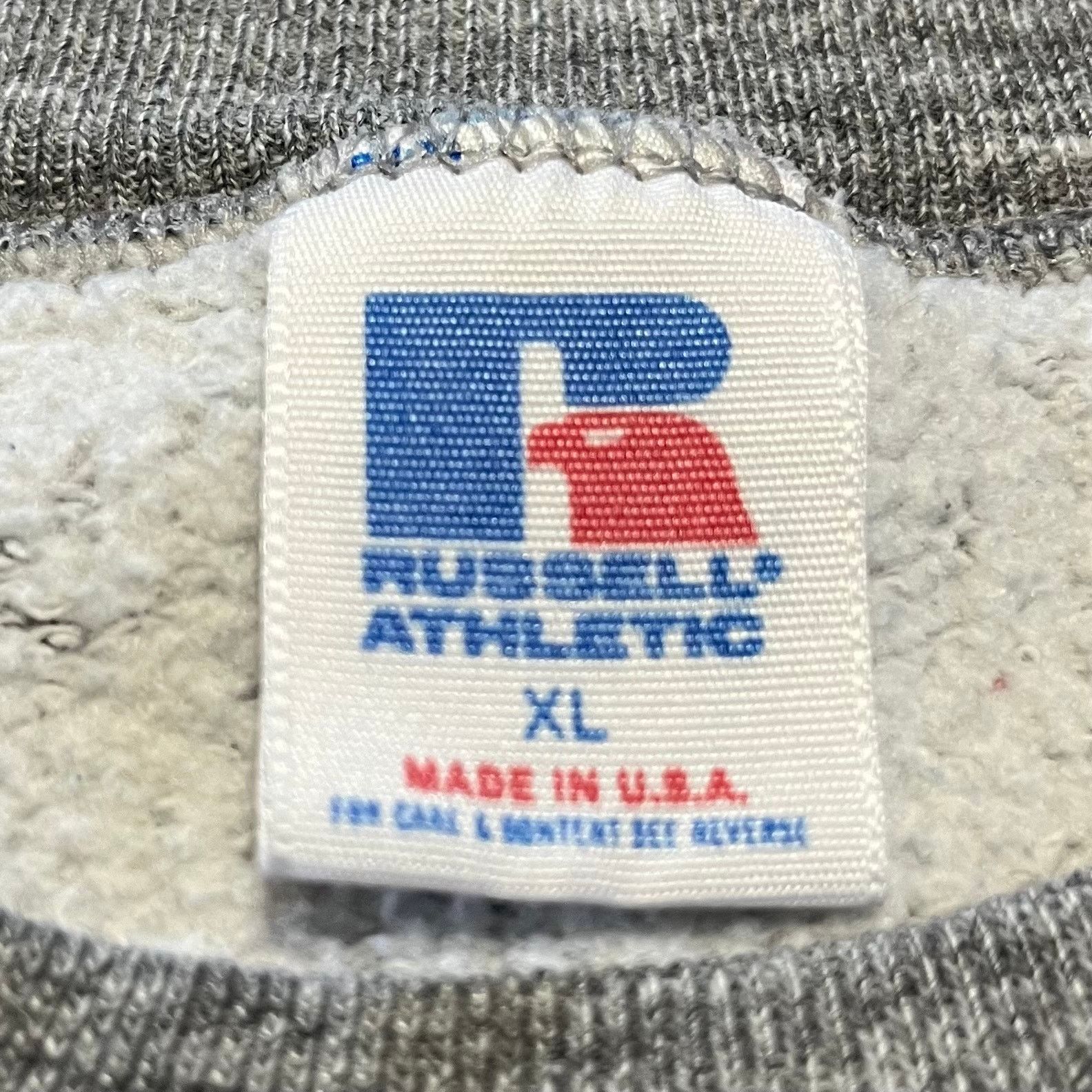 Russell Athletic Vintage Russell Athletics Bama Grey Crewneck Sweatshirt L Size US L / EU 52-54 / 3 - 3 Thumbnail
