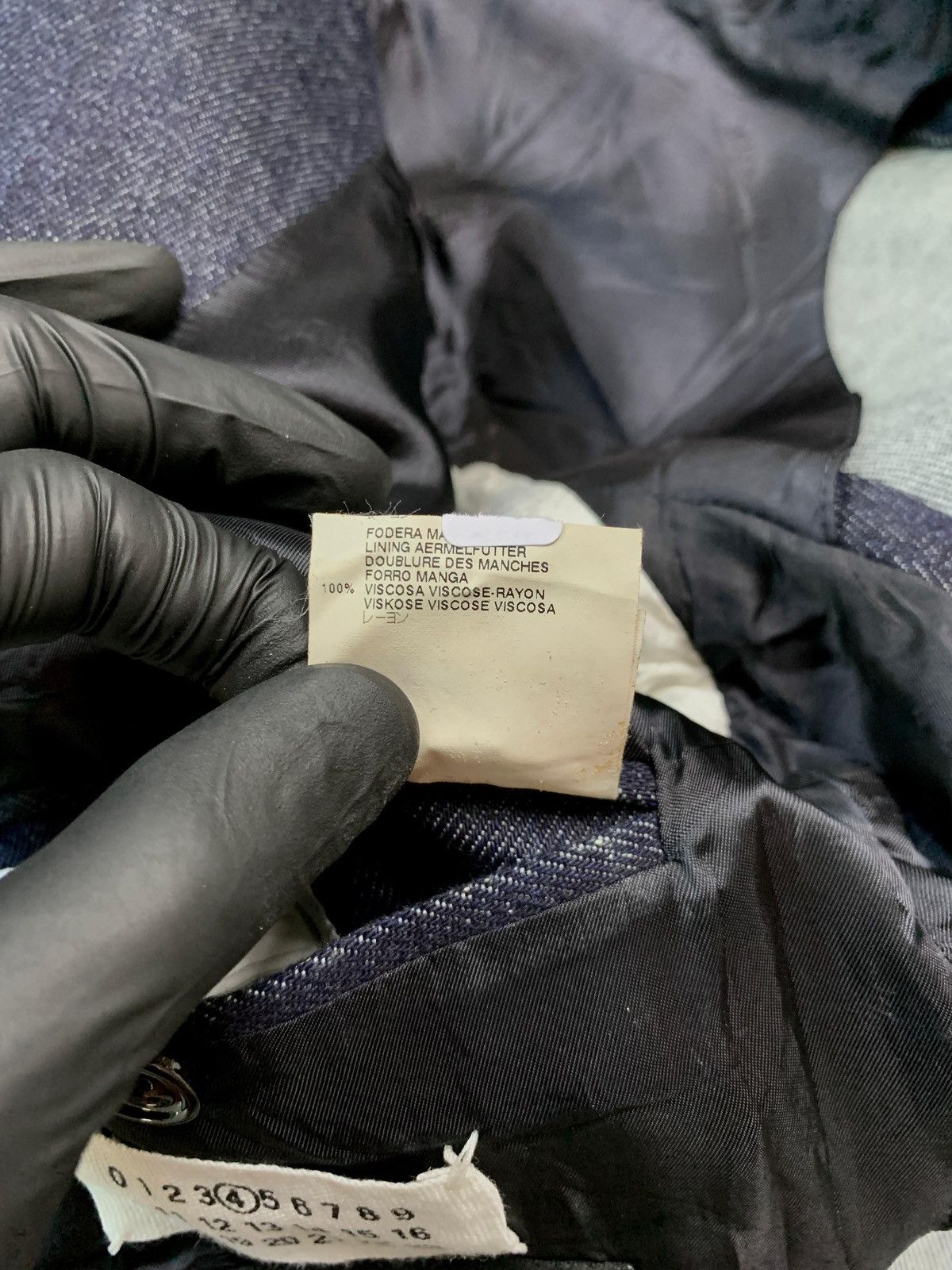 Maison Margiela FREE TAX! Line 4 Indigo Denim Blazer Jacket Size US S / EU 44-46 / 1 - 10 Thumbnail