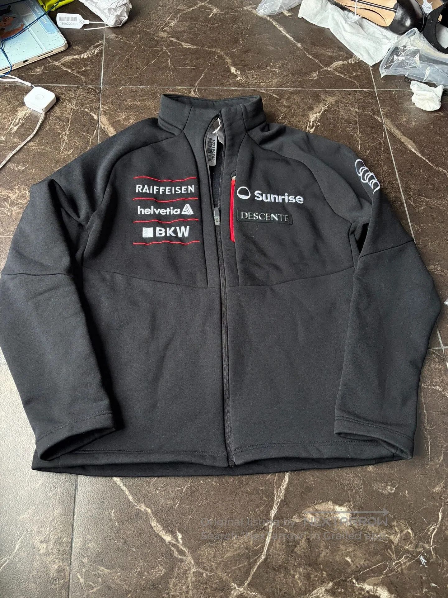 Descente Descente x Audi Men's Fleece Jacket. Size US XXL / EU 58 / 5 - 1 Thumbnail