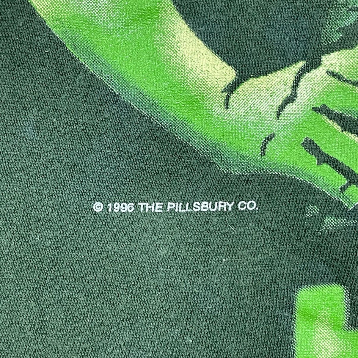 Vintage 🔥LAST PRICE🔥 VTG 1996 Pillsbury Jolly Green Giant Weed Tee Size US XL / EU 56 / 4 - 5 Thumbnail