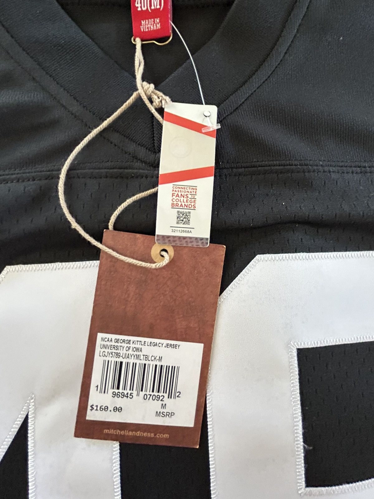 Mitchell & Ness Mitchell & Ness CJ Beathard x George Kittle Iowa Jersey! Size US M / EU 48-50 / 2 - 6 Thumbnail