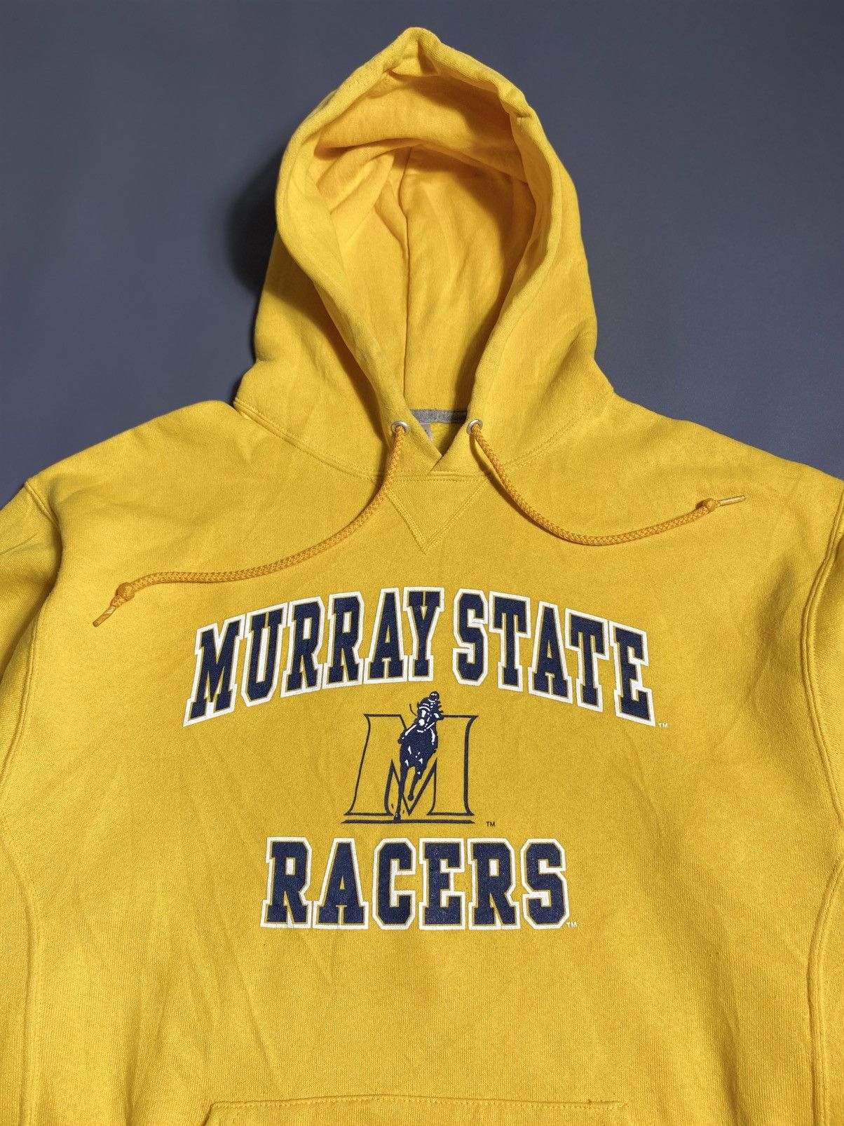 Russell Athletic VINTAGE RUSSEL ATHLETIC HOODIE MURRAY STATE RACERS Size US L / EU 52-54 / 3 - 2 Thumbnail