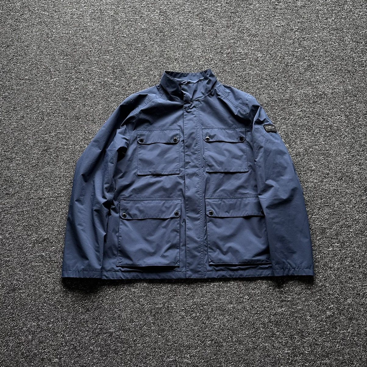 image of Barbour Waterproof Jacket in Navy, Men's (Size XL)