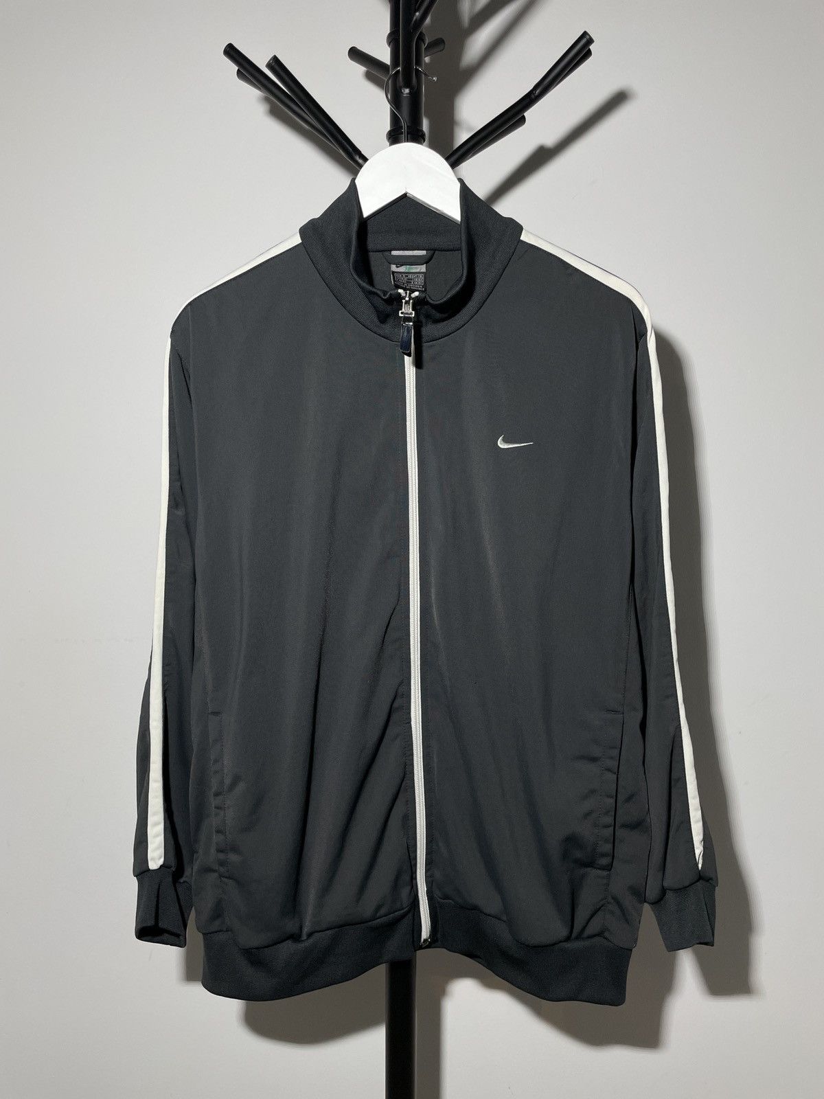 Nike × Vintage Vintage Nike Y2K Hype Streetwear Style Track Top Size US M / EU 48-50 / 2 - 1 Thumbnail