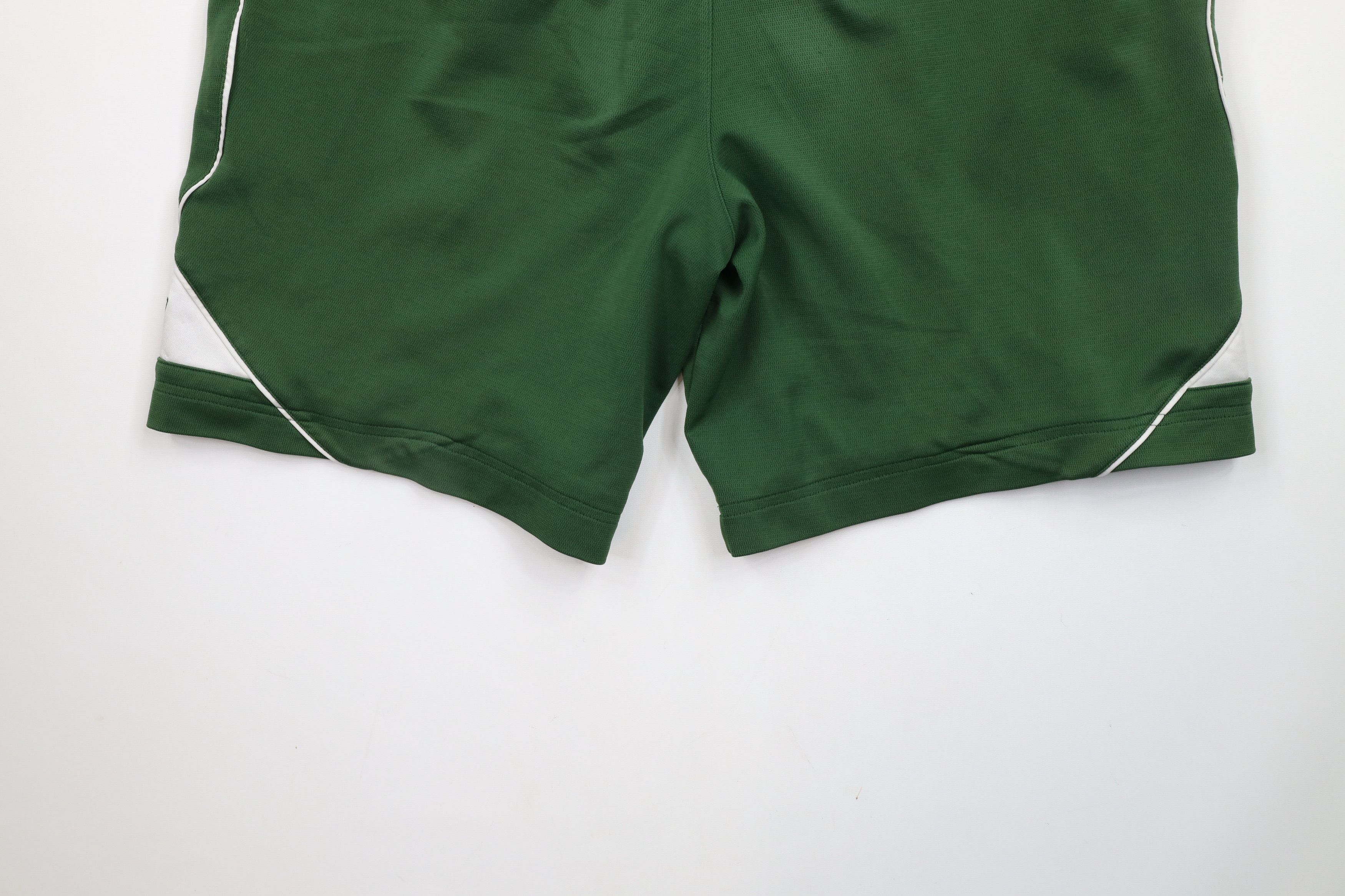 Reebok × Vintage Vintage 90s Reebok Logo Above Knee Heavyweight Shorts Green Size US 36 / EU 52 - 11 Thumbnail
