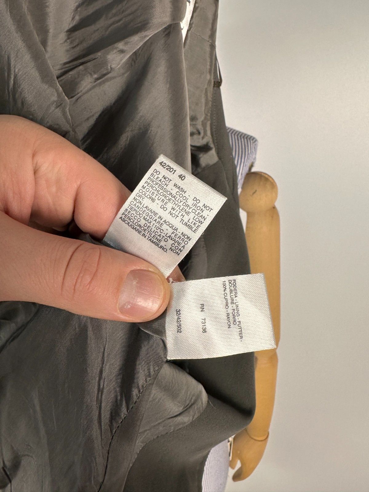 Max Mara Max Mara Wool Blazer Gray Womens Size US6 GB8 EU38 Size M / US 6-8 / IT 42-44 - 10 Thumbnail