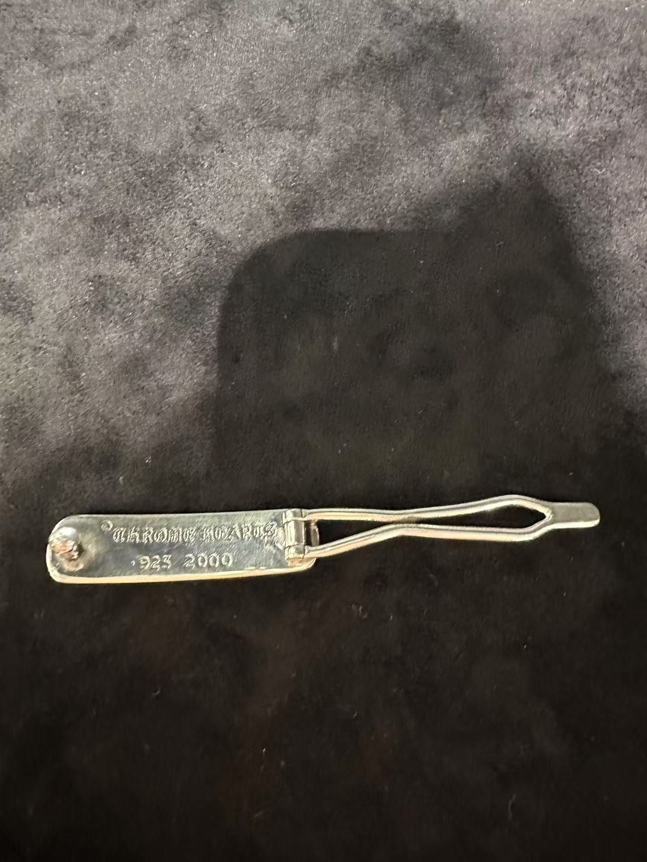 Chrome Hearts Chrome Hearts Silver Triple Cross Hair Clip Size ONE SIZE - 8 Thumbnail