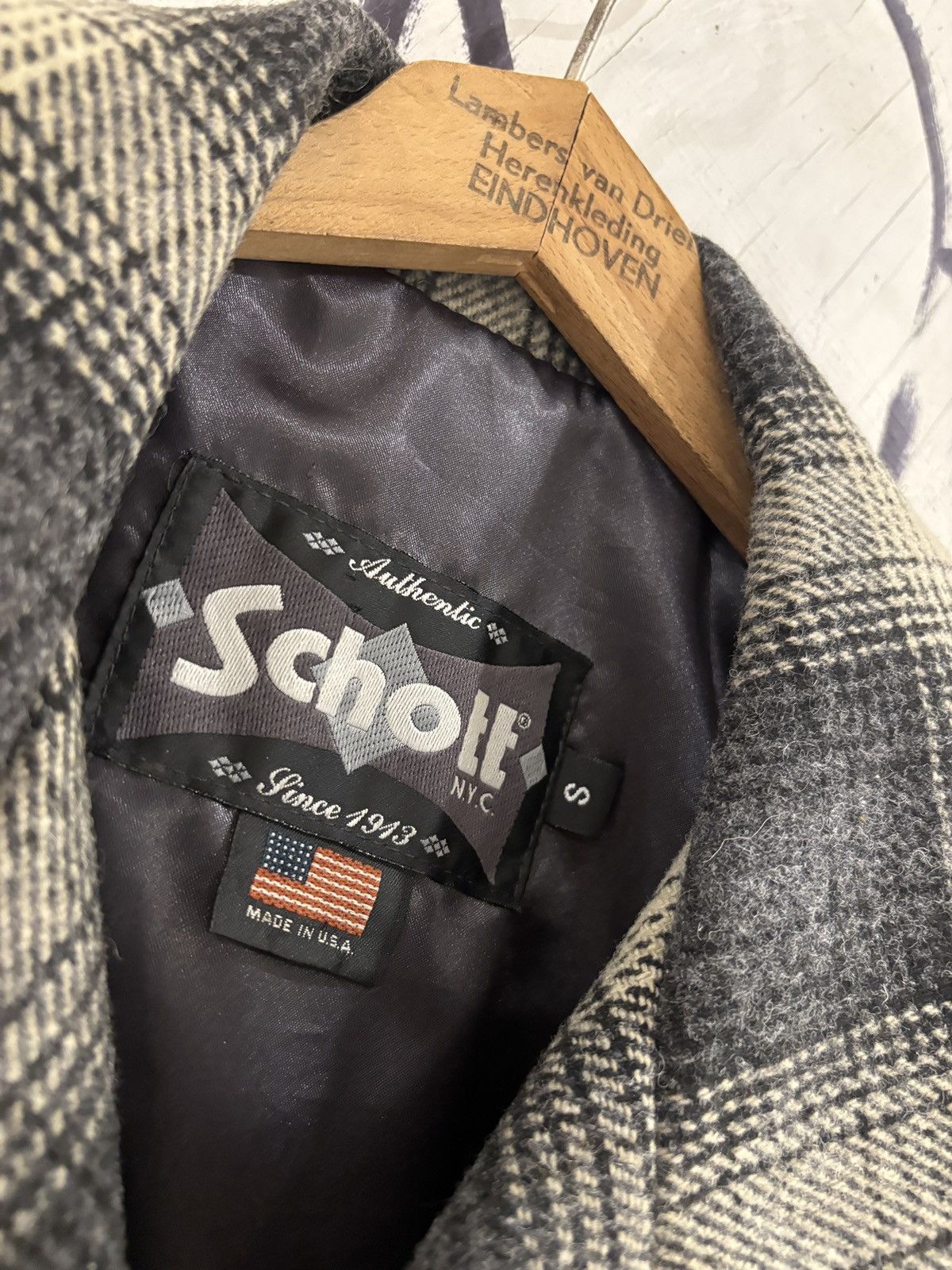 Schott Vintage Schott NYC Wool Field Jacket Barn Coat Size US S / EU 44-46 / 1 - 2 Thumbnail