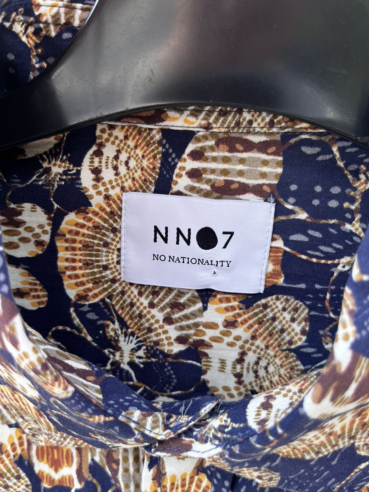 NN07 🔴BNWOT NN07 NO NATIONALITY MIYAGI LONG SLEEVE LUXURY SHIRT Size US M / EU 48-50 / 2 - 3 Thumbnail