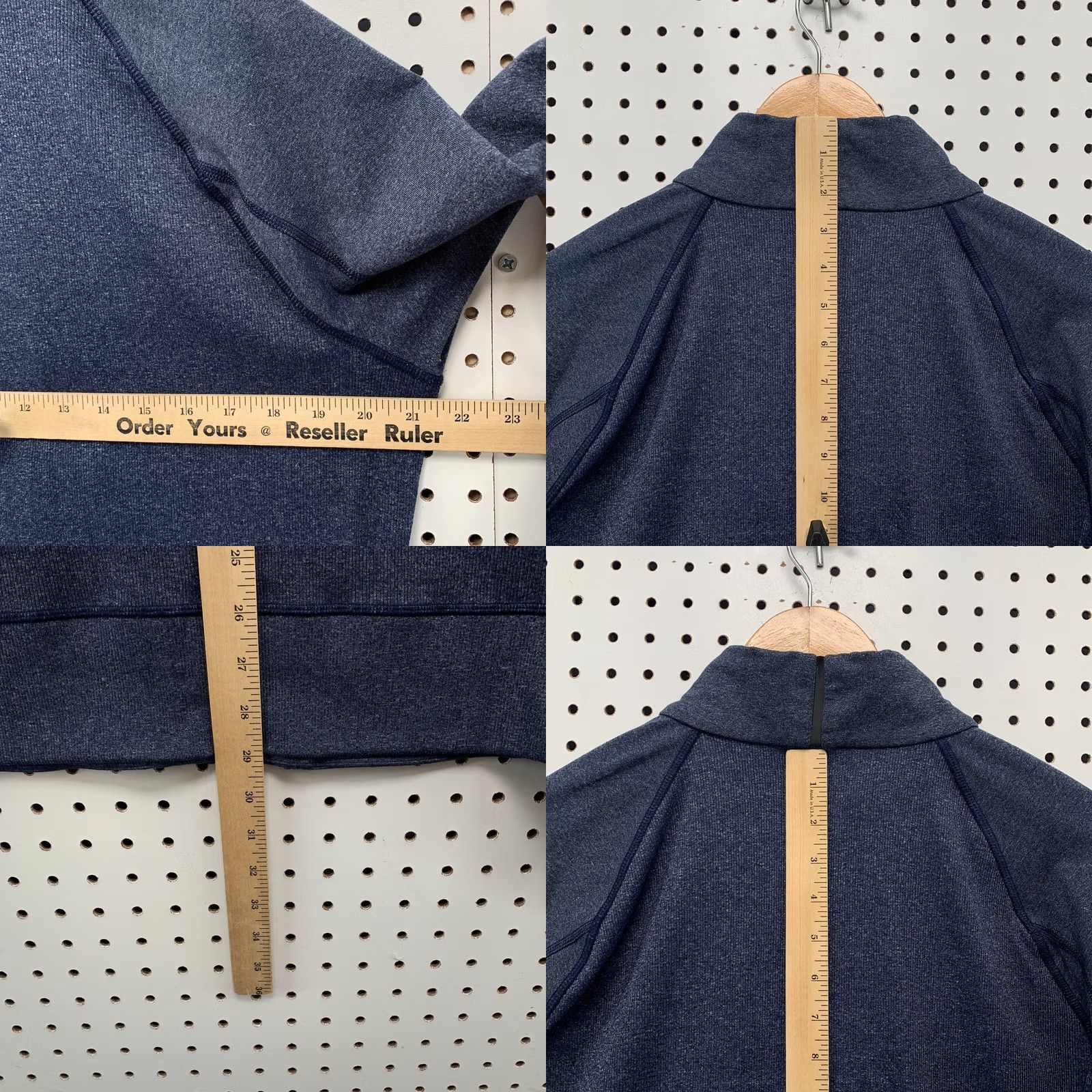 Lululemon LULULEMON Shift Jacket Mens M Blue Full Zip Chest Pockets Casual Travel Jacket Size US M / EU 48-50 / 2 - 10 Thumbnail