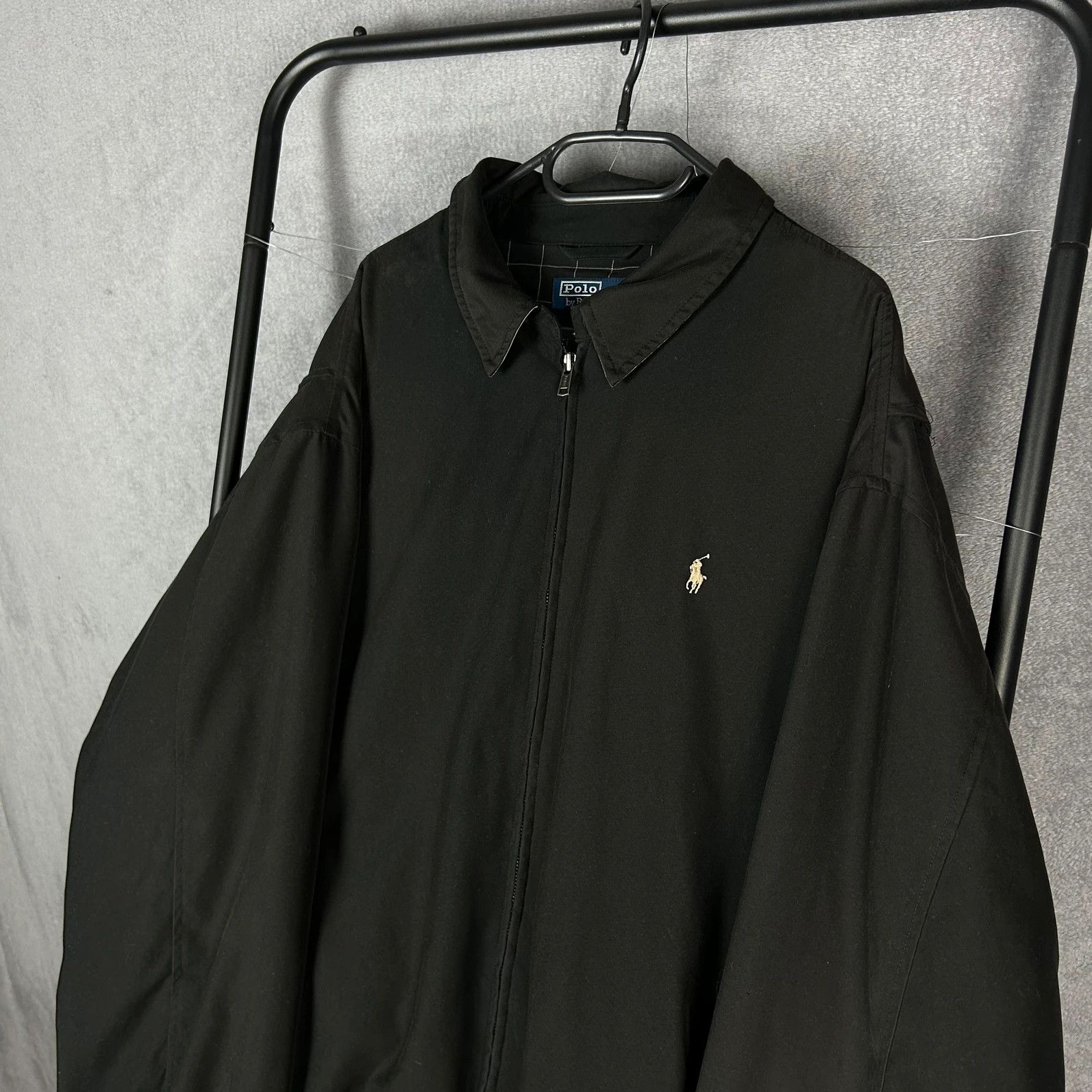 Designer × Polo Ralph Lauren × Ralph Lauren Polo Ralph Lauren harington jacket mini logo zip black Size US XXL / EU 58 / 5 - 4 Thumbnail