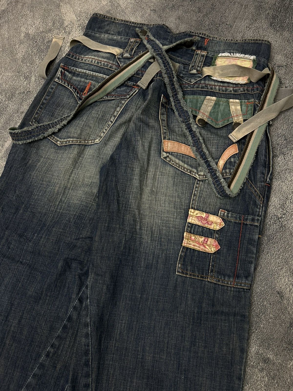 Japanese Brand BNX Jeans Size US 32 / EU 48 - 7 Thumbnail