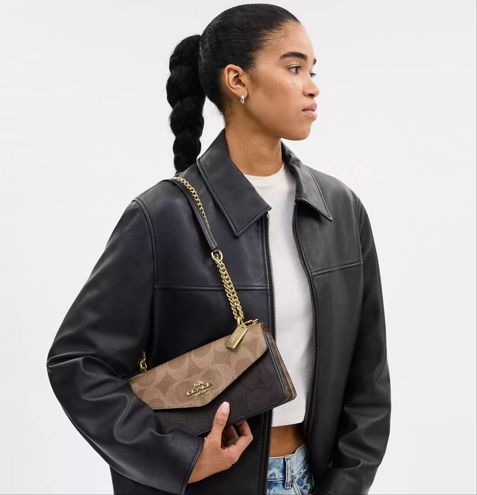 Coach Klare Envelope Crossbody Bag In Blocked Signature CBI99 Size ONE SIZE - 7 Thumbnail