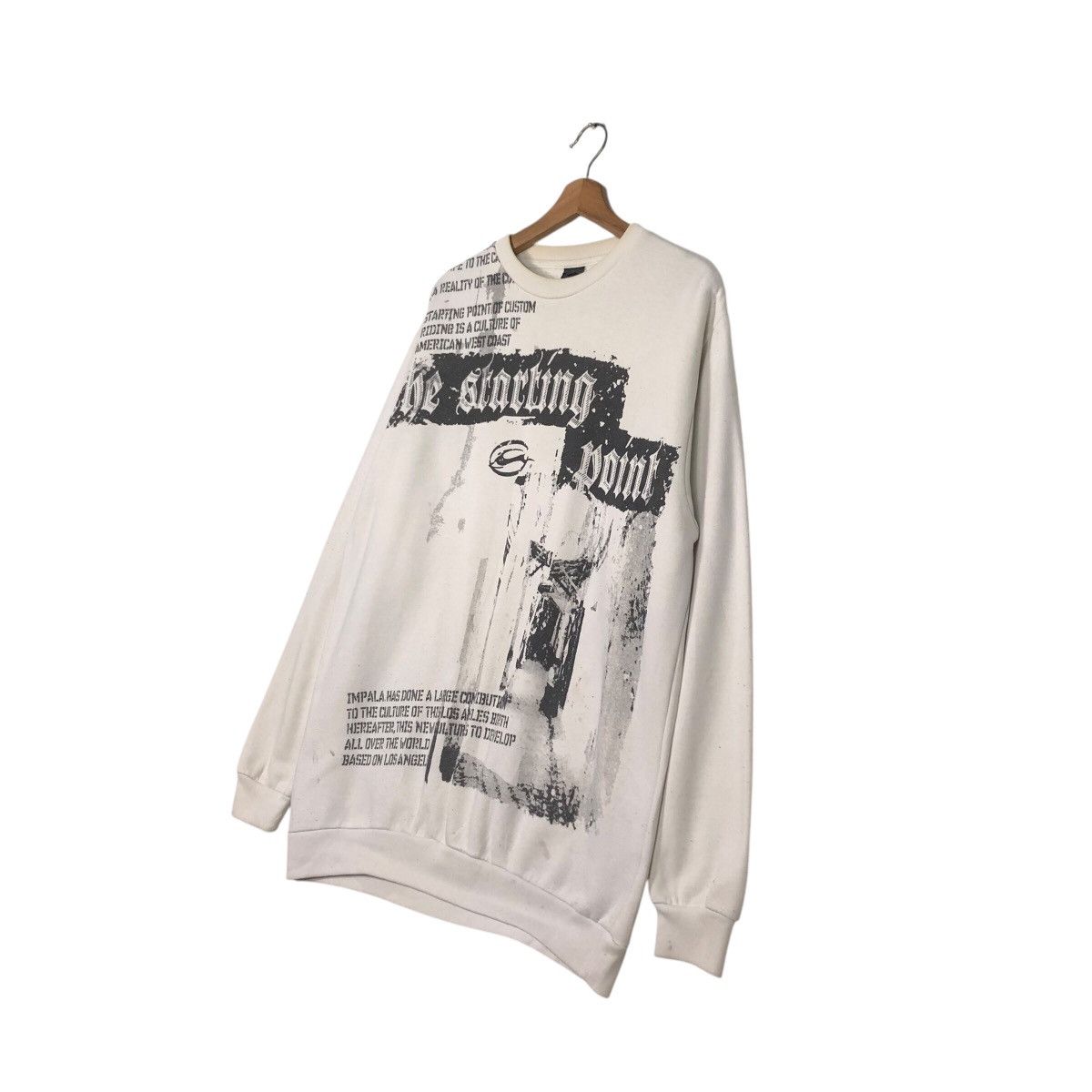 Hysteric Glamour 📌Vintage Sweatshirt Punk Design Impala Full Print Big Logo Size US M / EU 48-50 / 2 - 3 Thumbnail