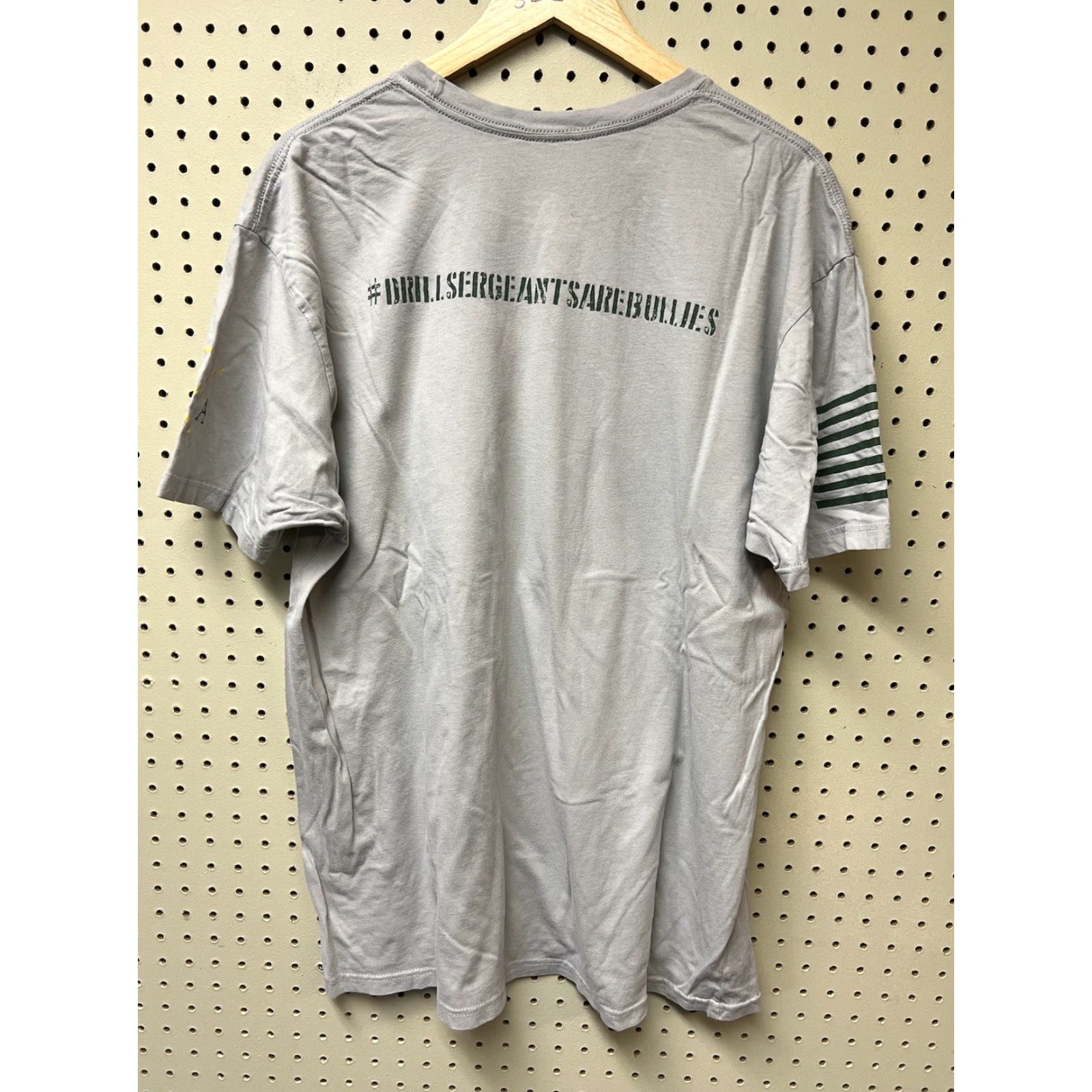 Vintage GRUNT STYLE T-Shirt Cotton Skull Screen Tee Mens Gray 2XL Military GS 2X Offend Shirt Size US XXL / EU 58 / 5 - 2 Thumbnail