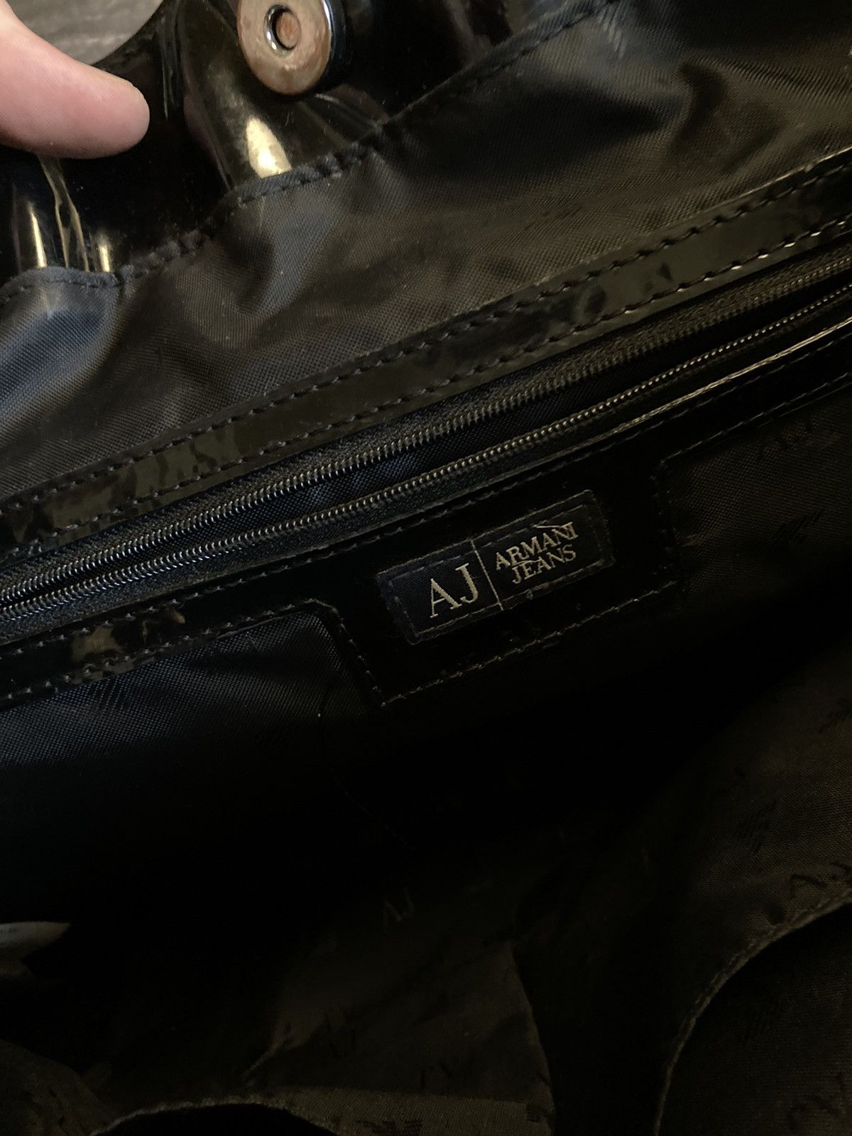 Armani Armani latex bag Size ONE SIZE - 6 Thumbnail