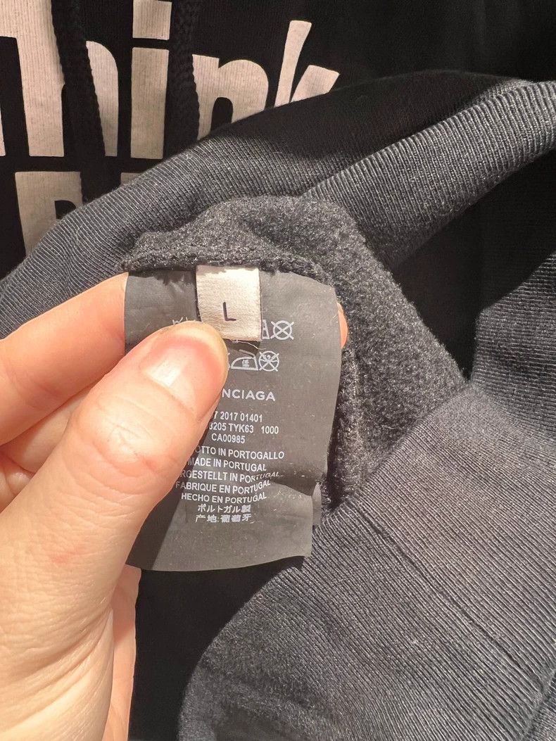 Other Balenciaga Black Hoodie Size L Size US L / EU 52-54 / 3 - 5 Thumbnail