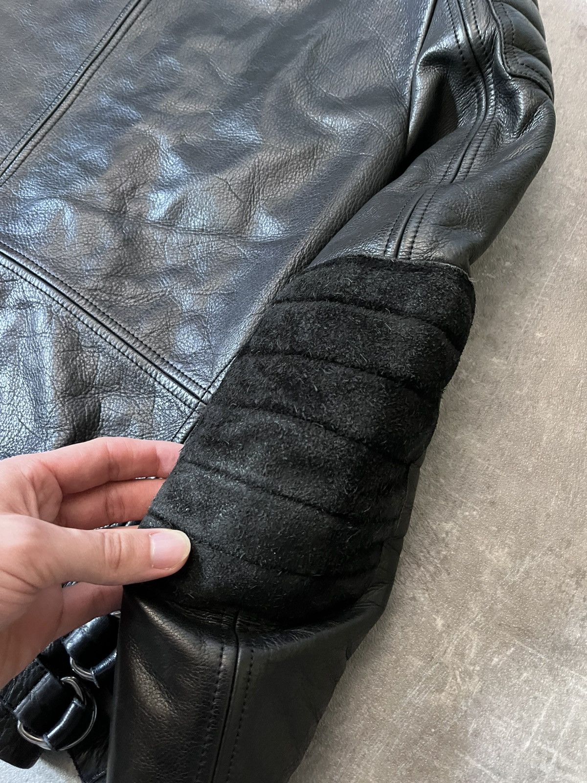 Acne Studios Acne Studios Oliver leather jacket biker black Size US S / EU 44-46 / 1 - 11 Thumbnail