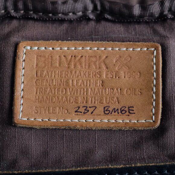 Billykirk Billykirk Vintage Leather Briefcase - Black Size ONE SIZE - 8 Thumbnail