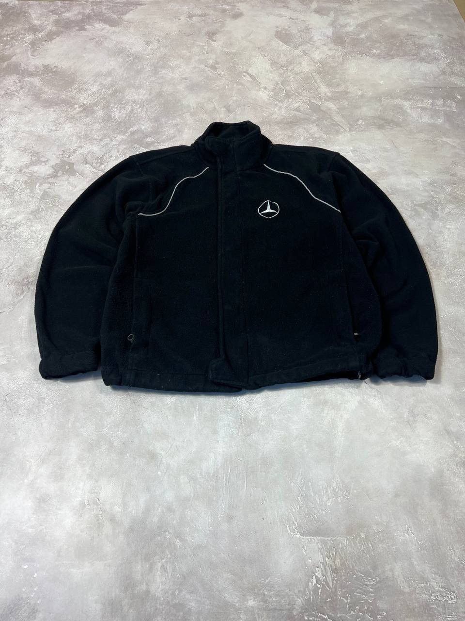 Mercedes-Benz × Vintage Vintage Mercedes Benz Fleece Pullover Size US M / EU 48-50 / 2 - 2 Thumbnail