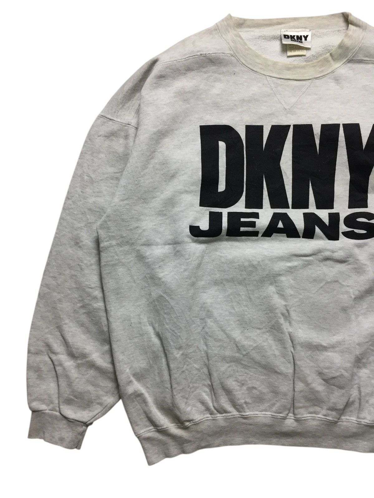 DKNY Vintage DKNY Spell Out Sweatshirt Size US XL / EU 56 / 4 - 2 Thumbnail