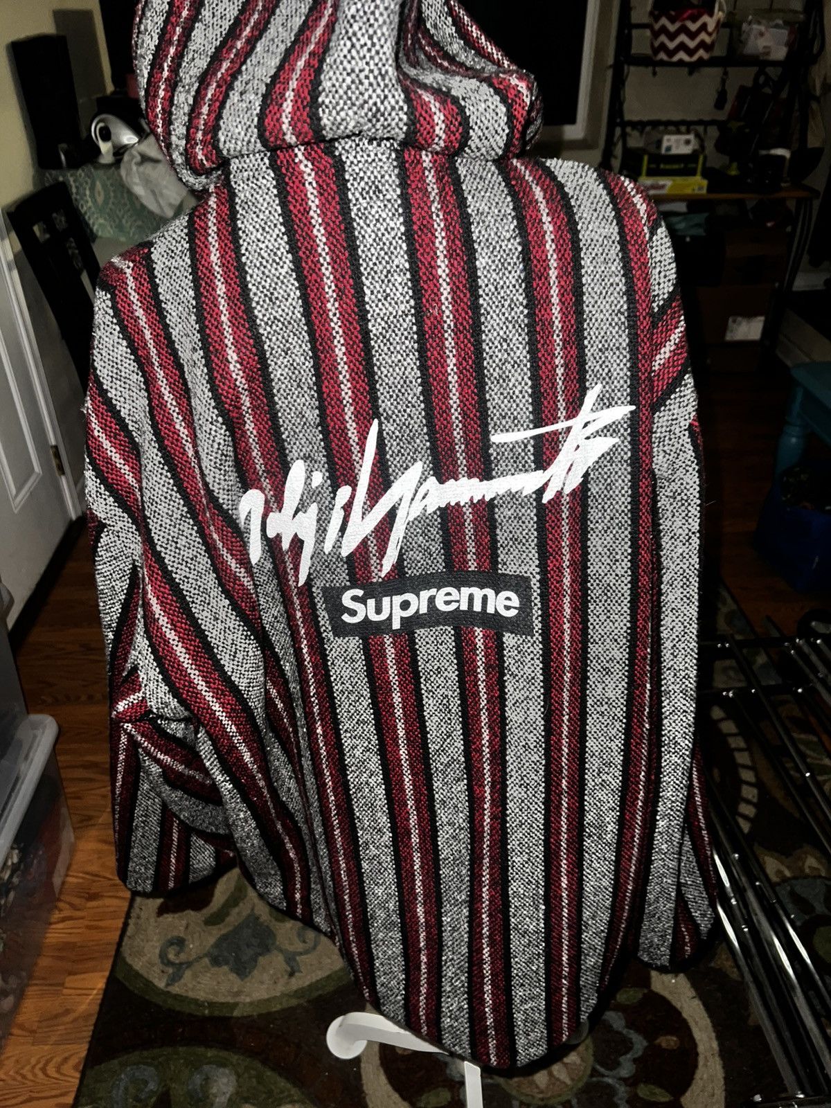Supreme × Yohji Yamamoto SUPREMExYOHJI YAMAMOTO RED BAJA Size US XL / EU 56 / 4 - 2 Thumbnail