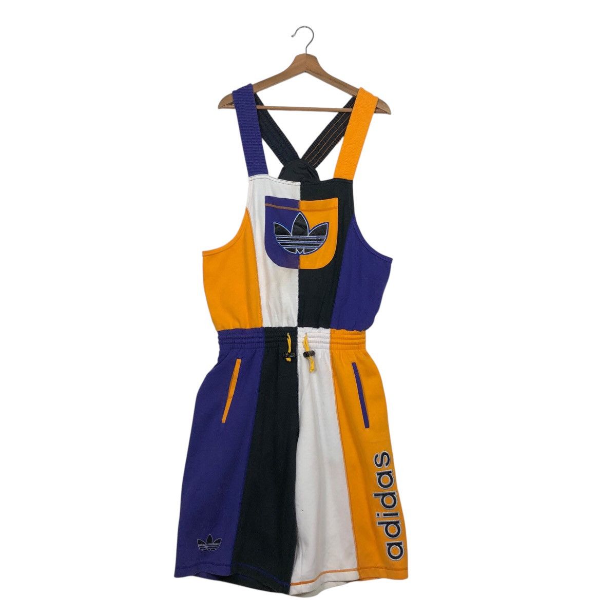 Adidas 📌For Kids Boys And Girl Vintage Adidas Jumpsuit Big Logo Size 28" / US 6 / IT 42 - 2 Thumbnail